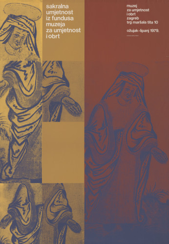 MUO-022505: Sakralna umjetnost iz fundusa muzeja za umjetnost i obrt: plakat