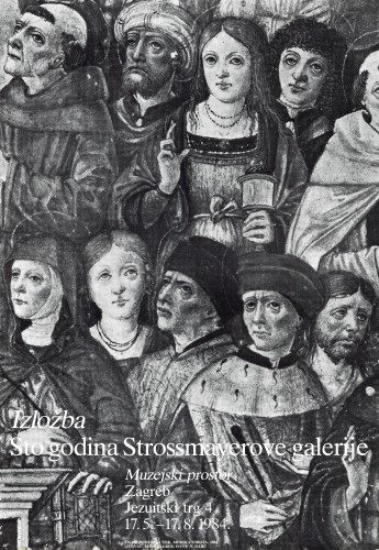 MUO-022403: Izložba Sto godina Strossmayerove galerije: plakat