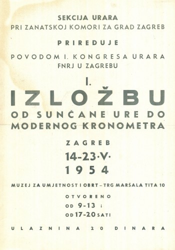 IZL-00009: Od sunčane ure do modernog chronometra