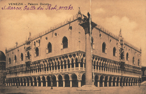 MUO-021406/21: Venecija - Duždeva palača: razglednica