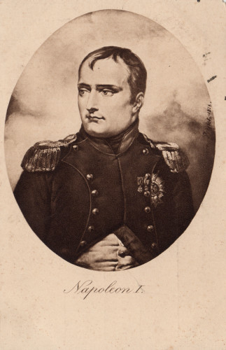 MUO-060172/15: Reprodukcija slike Horace Vernet : Napoleon Bonaparte I: dopisnica