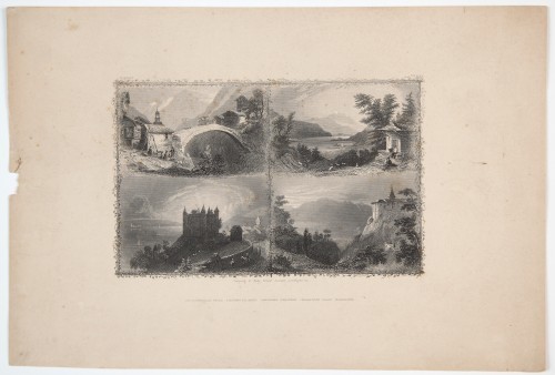 MUO-058182: 1. st Nicholas Tahl, 2. Mount Pilatus, 3. Schloss Granson, 4. Magadion Lago Maggiore: grafika