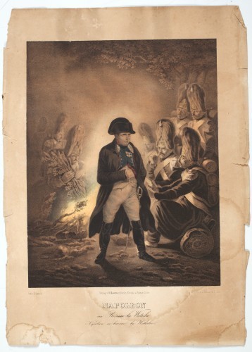 MUO-057864: Napoleon im Bivouac bei Waterloo: grafika
