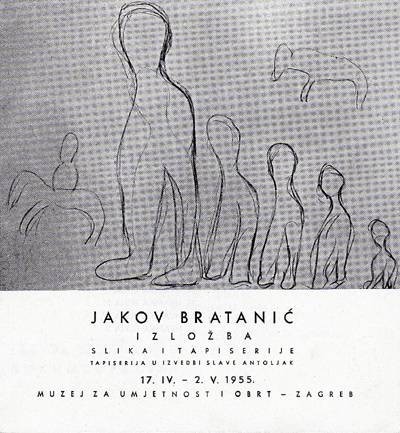 IZL-00026: Jakov Bratanić: Izložba slika i tapiserija