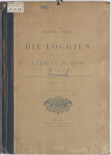 LIB-000692: Die Loggien im Vatikan zu Rom