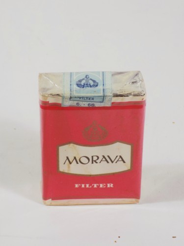 MUO-057739: Morava filter: kutija cigareta