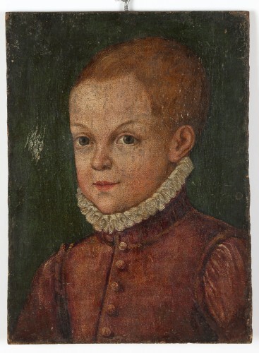 MUO-025749: Portret dječaka sa čipkastim ovratnikom: slika