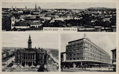 MUO-033563: Novi Sad - Tri sličice: razglednica