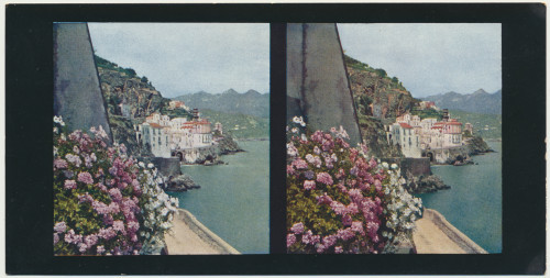 MUO-034137/01: Amalfi - Sorrent; Atrani: stereoskopska fotografija