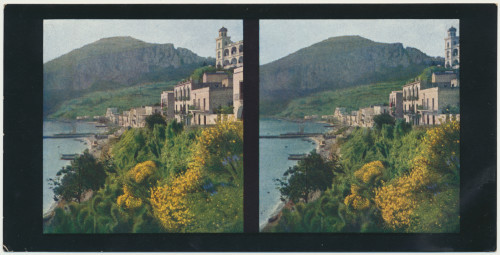 MUO-034149/05: Italija - Capri I; Marina Grande: stereoskopska fotografija