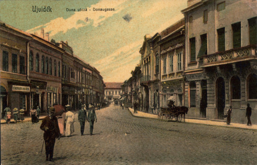MUO-008745/713: Vojvodina - Novi Sad; Dunavska ulica: razglednica