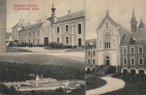 MUO-008745/1269: Slovenija - Pleterje; Sv. Bartolomej: razglednica
