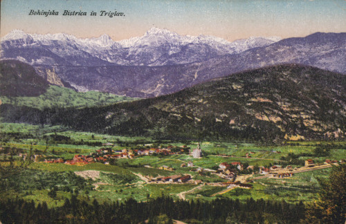 MUO-008745/1237: Bohinjska Bistrica i Triglav: razglednica