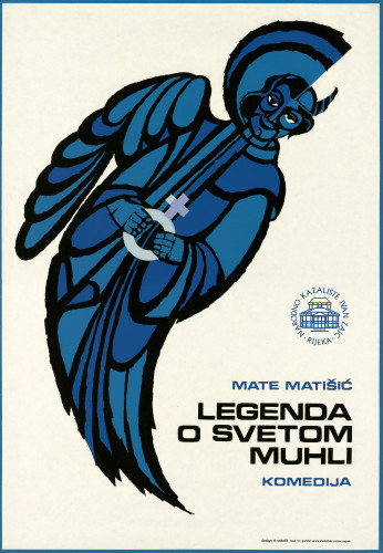 MUO-060604: Mate Matišić: Legenda o Svetom Muhli: plakat