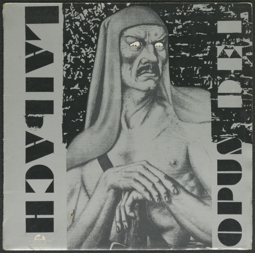 MUO-061553/01: Laibach: OPUS DEI (omot gramofonske ploče): omot ploče