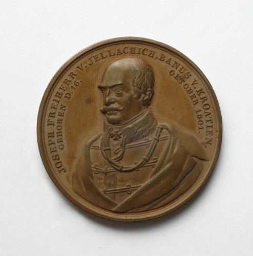 MUO-058090: Josip Jelačić ban Hrvatske: medalja