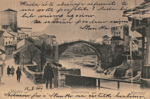 MUO-008745/563: BiH - Mostar; Stari most: razglednica