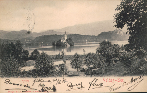 MUO-033297: Slovenija - Bled: razglednica