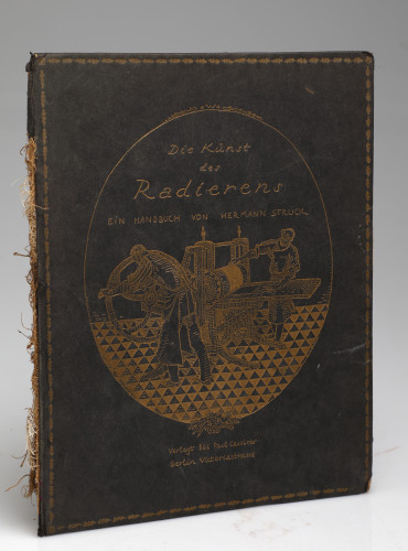 MUO-059562: Die Kunst des Radierens ein Handbuch von Hermann Struck: knjiga