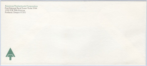 MUO-060299/03: American Timberlands Corporation: poštanska omotnica