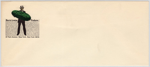 MUO-060328/02: Harris Lewine Produces: poštanska omotnica