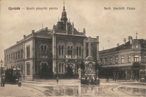 MUO-008745/715: Vojvodina - Novi Sad; Biskupska palača: razglednica