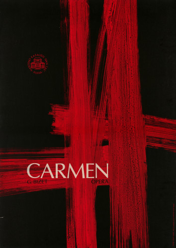 MUO-060606: G. Bizet: Carmen: plakat