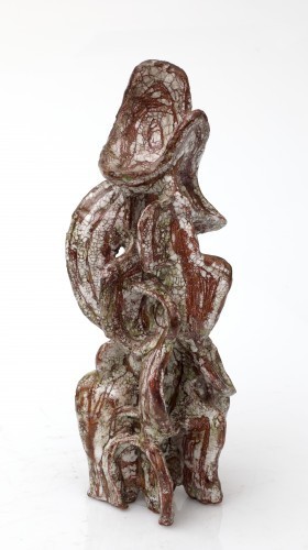 MUO-024327: Studija za vrtnu skulpturu: figuralna kompozicija