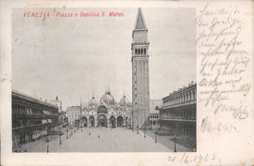 MUO-021406/26: Venecija - Trg Sv. Marka: razglednica