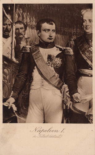 MUO-060172/17: Reprodukcija detalja slike Nicolas Louis Gosse : Napoleon i pruska kraljica u TIlsitu:: dopisnica