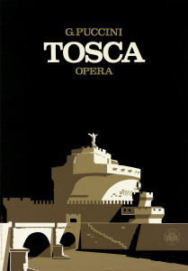 MUO-060625: G. Puccini: Tosca: plakat