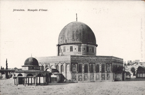 MUO-013346/148: Izrael - Jeruzalem; Omarova džamija: razglednica