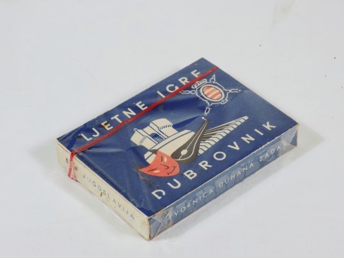 MUO-057789: Ljetne igre - Dubrovnik: kutija cigareta