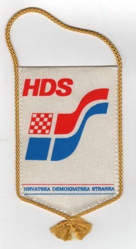 MUO-024759/01: HRVATSKA DEMOKRATSKA STRANKA: zastavica