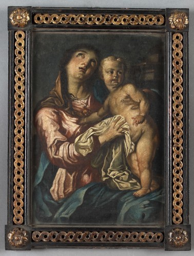 MUO-004655: Bogorodica s djetetom: slika