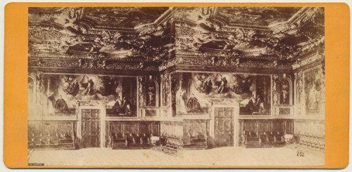 MUO-032821: Venecija - Duždeva palača; Dvorana Senata: fotografija