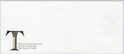 MUO-060335/02: Teitelbaum Holdings Ltd.: poštanska omotnica