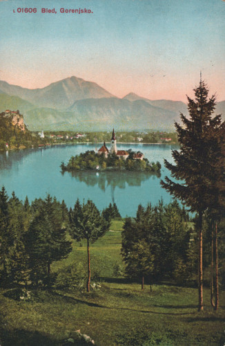 MUO-033308: Slovenija - Bled; Gorenjsko: razglednica