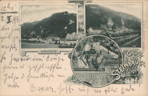 MUO-033742: Slovenija - Zidani Most; Panoramske sličice: razglednica