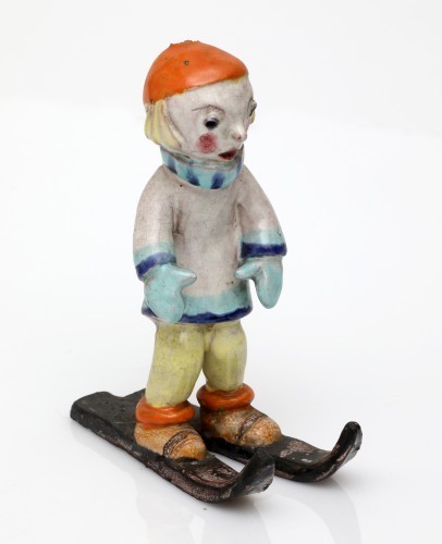 MUO-044364: "Skijašica": figura djevojčice