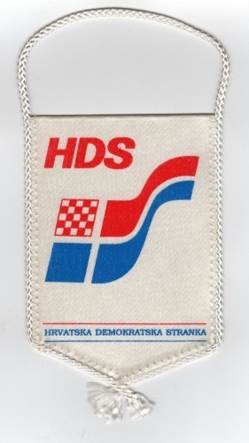 MUO-024759/02: HRVATSKA DEMOKRATSKA STRANKA: zastavica