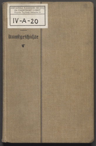LIB-000139: Was muss man von der Kunstgeschichte wissen von Dr. Hugo Franke