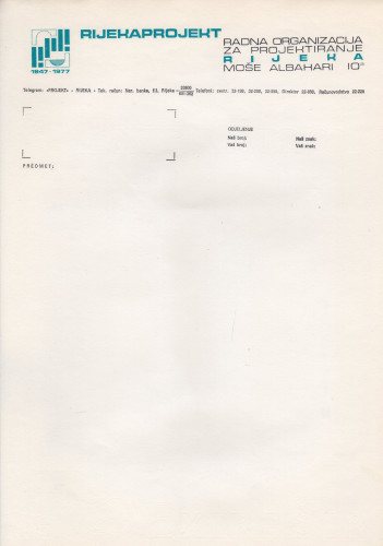 MUO-060848/02: RIJEKAPROJEKT: memorandum