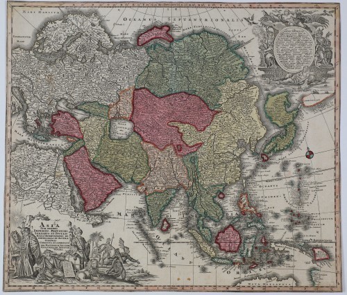 MUO-045331/97: Asia Cum Omnibus Imperiis Provinciis Statibus et Insulis Iuxta Observationes Recentissimas et Accuratissimas Correcte et Adornata (...): grafika