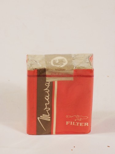 MUO-057738: Morava filter: kutija cigareta