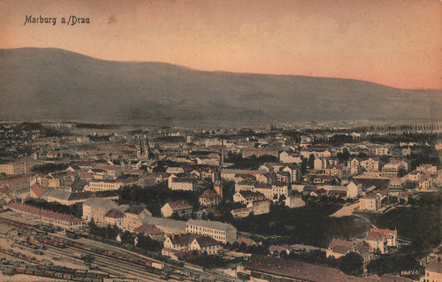 MUO-008745/1245: Slovenija - Maribor; panorama: razglednica