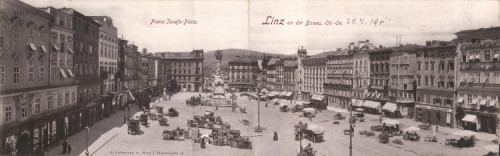 MUO-034709: Linz - Franz Josefs Platz: razglednica