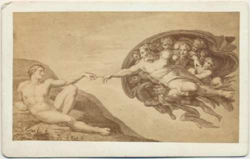 MUO-034757: Michelangelo - Stvaranje Adama: fotografija