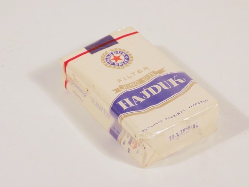 MUO-057801: Hajduk filter - king size: kutija cigareta