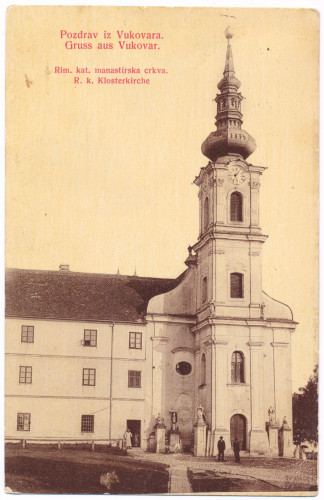 MUO-008745/1660: Vukovar - Rimokatolička crkva: razglednica